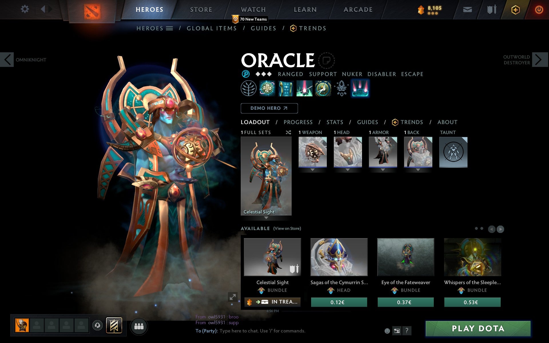 Herald V | MMR: 608 - Behavior: 9775