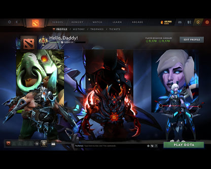 Legend I | MMR: 3110 - Behavior: 9170 - Communication: 9170