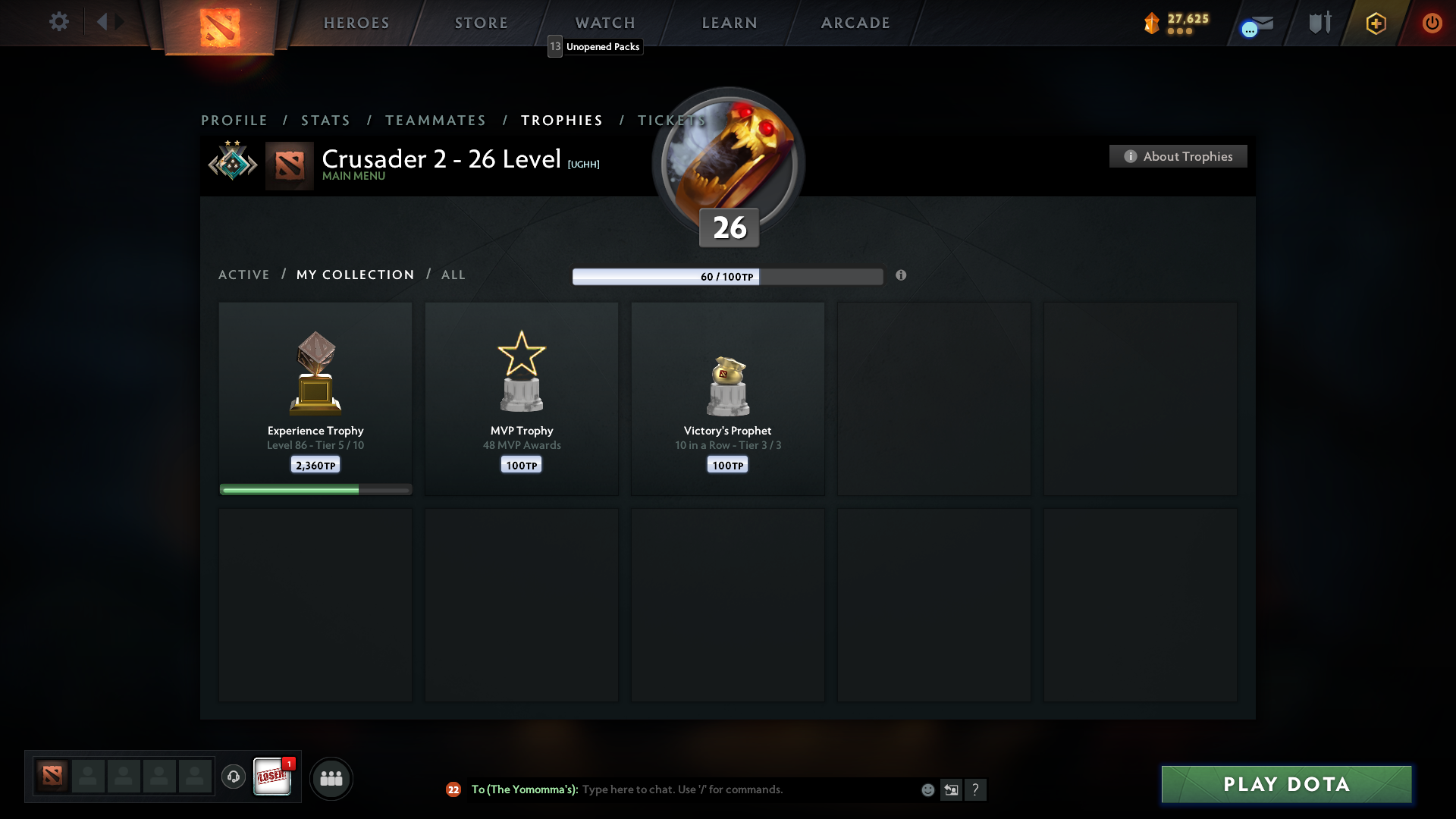 Crusader II | MMR: 1840 - Behavior: 9500