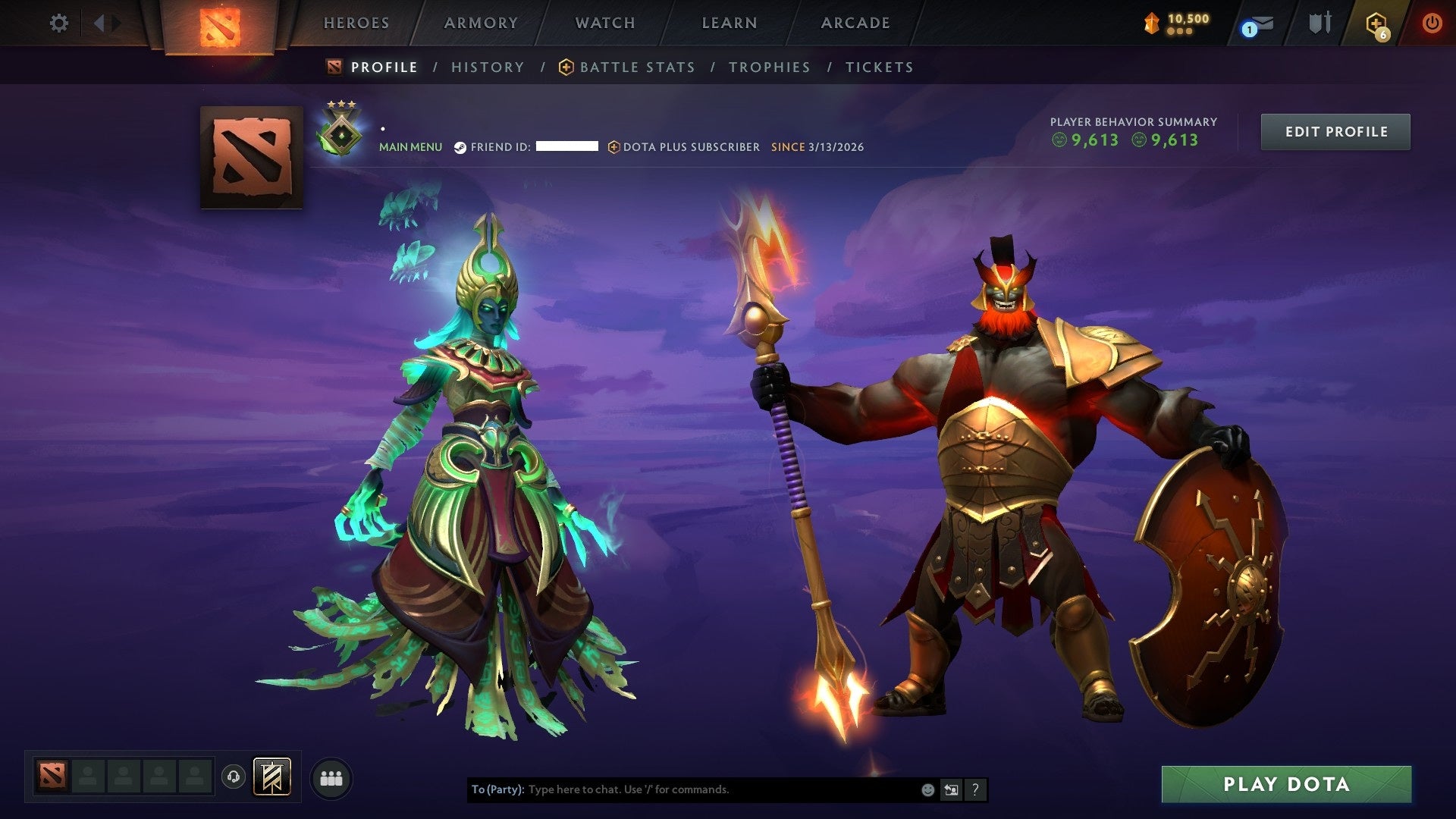 MMR: 231 - Behavior: 9613 – VikingDOTA