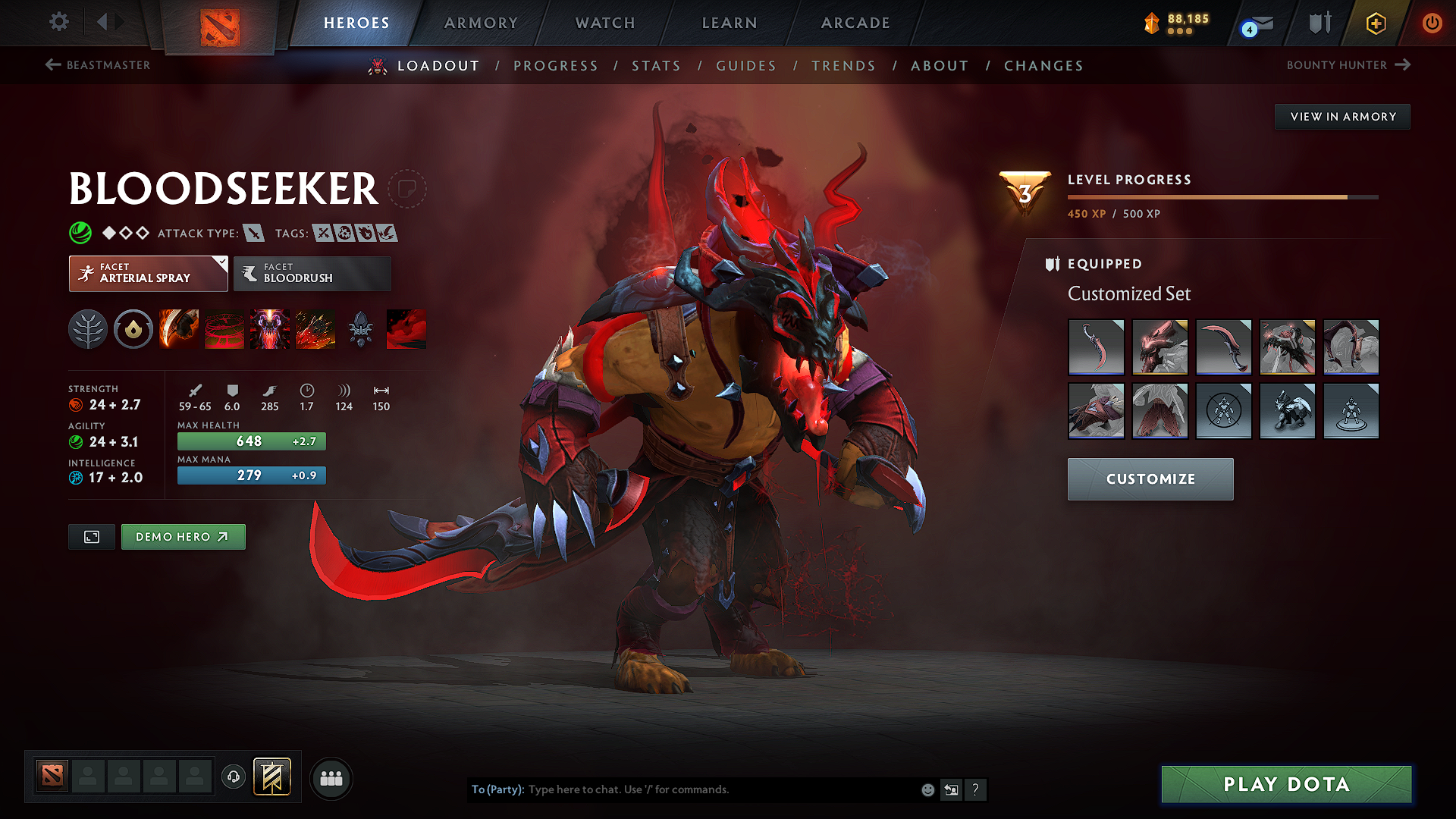 Legend V | MMR: 3575 - Behavior: 8180 - Communication: 8180