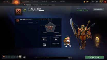 Herald I | MMR: 1 - Behavior: 8086 - Communication: 8086