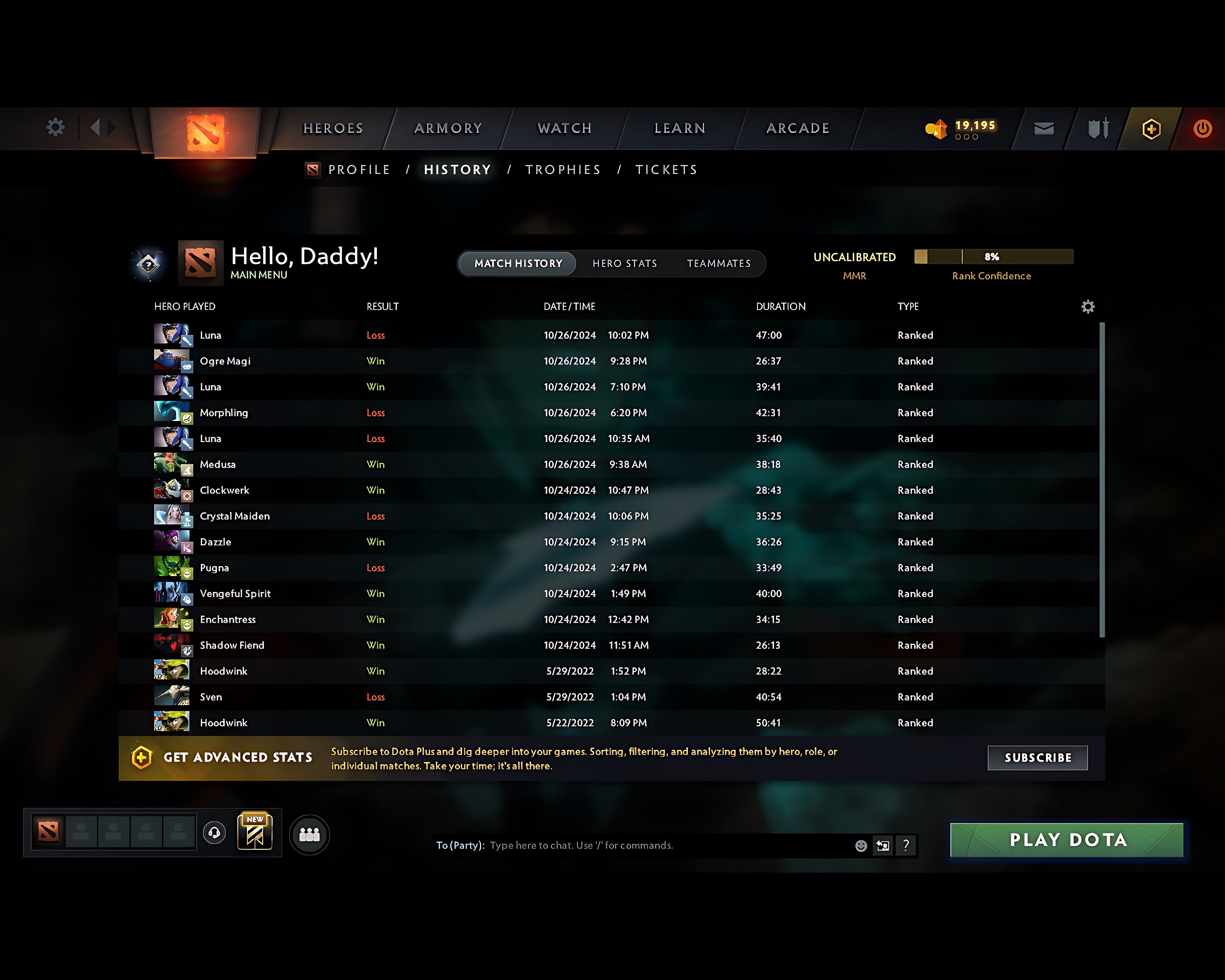 Not Calibrated (TBD) Accounts - Behavior: 10000