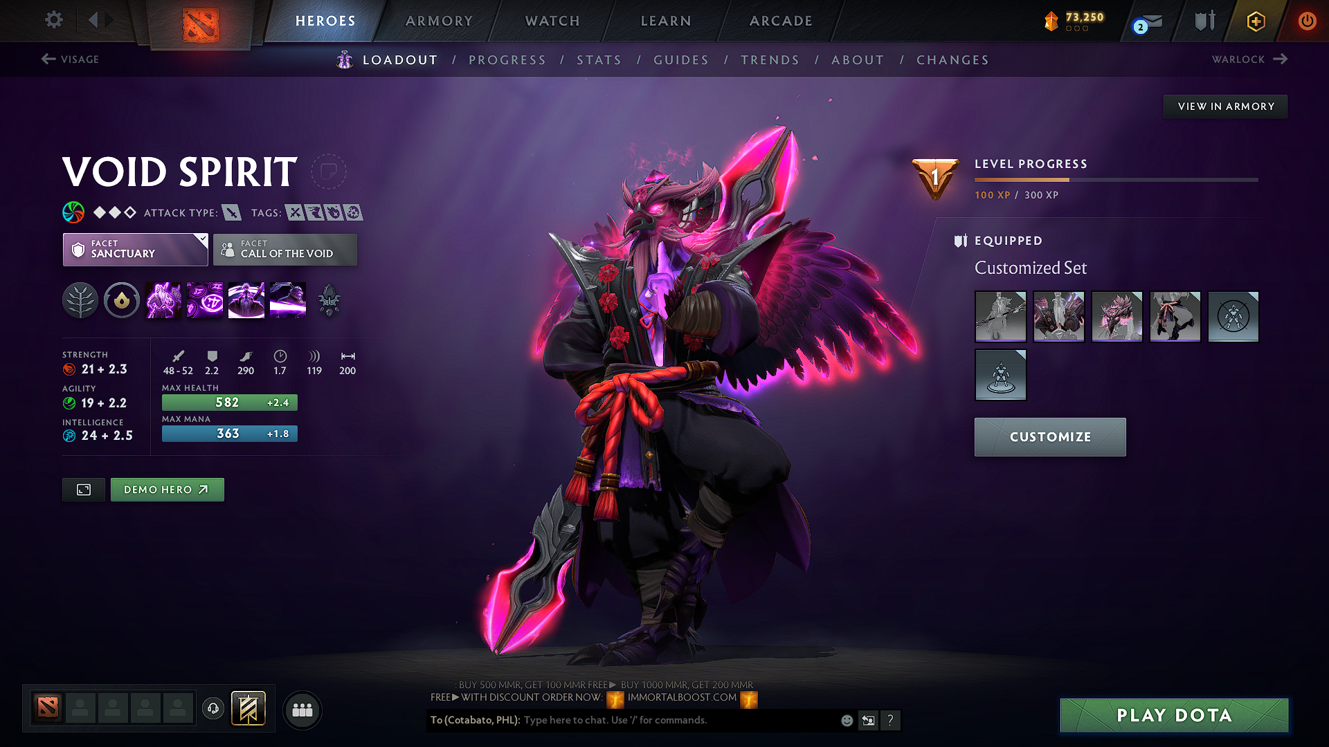 Ancient I | MMR: 3805 - Behavior: 12000 - Communication: 11041