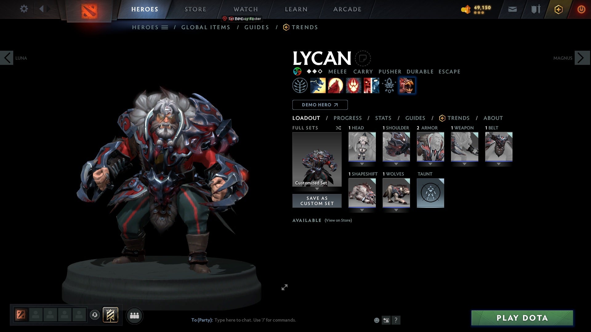 Ancient I | MMR: 3849 - Behavior: 10000