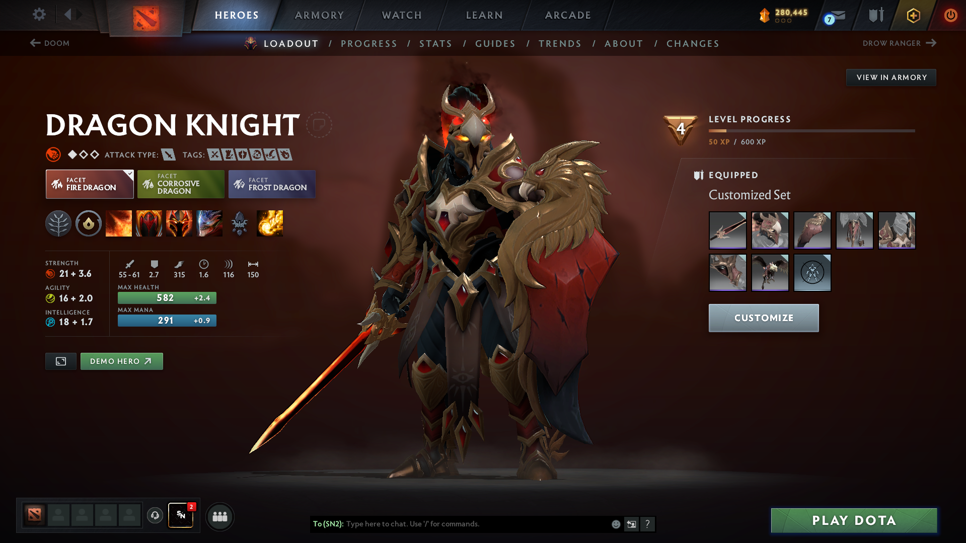 Legend I | MMR: 3019 - Behavior: 11973 - Communication: 11973