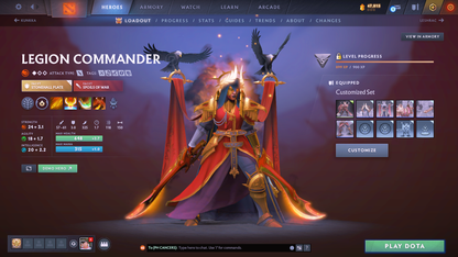 Legend I | MMR: 3108 - Behavior: 8795 - Communication: 8795