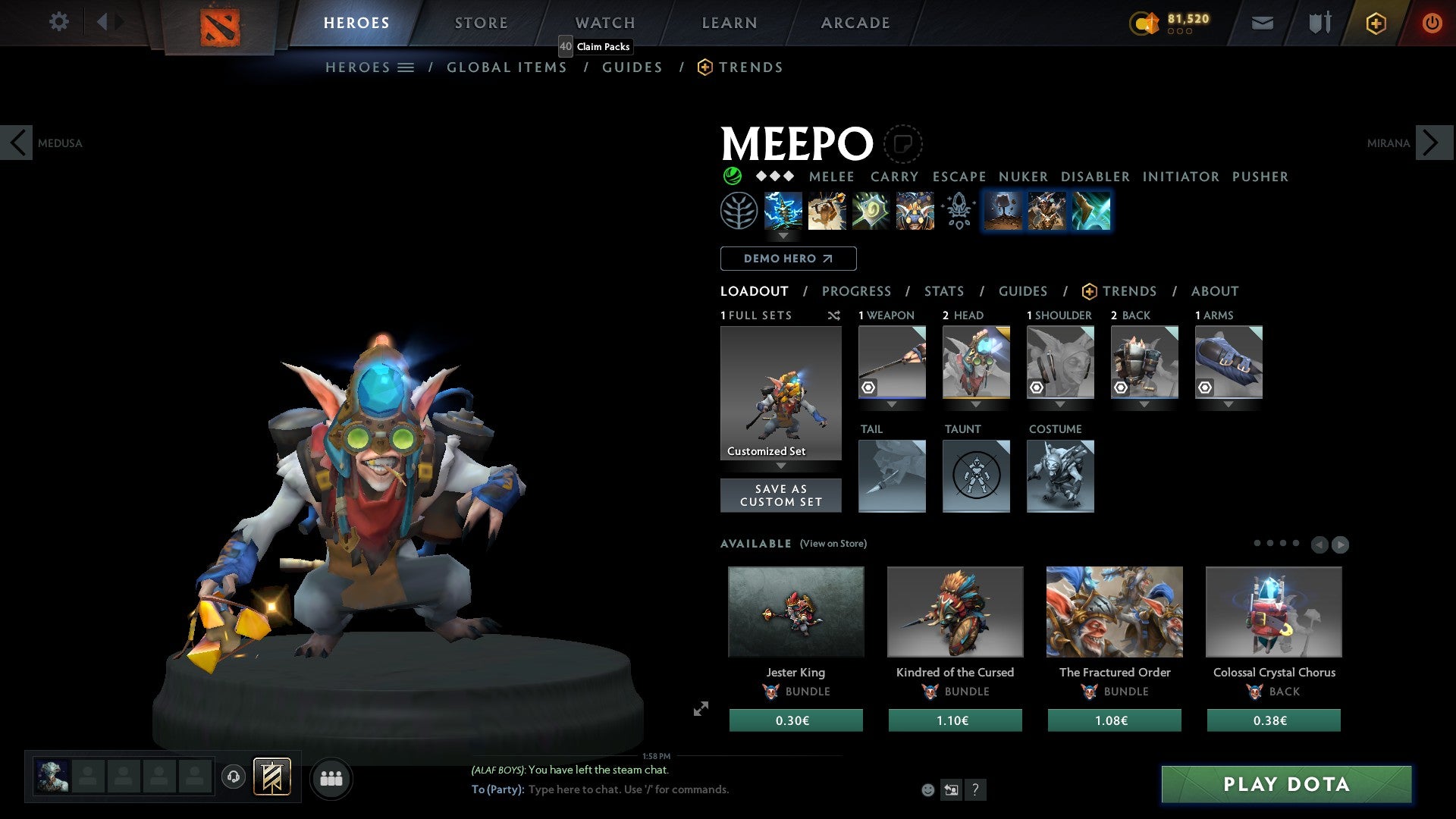 Immortal [ 1848 ] | MMR: 7538 - Behavior: 9950