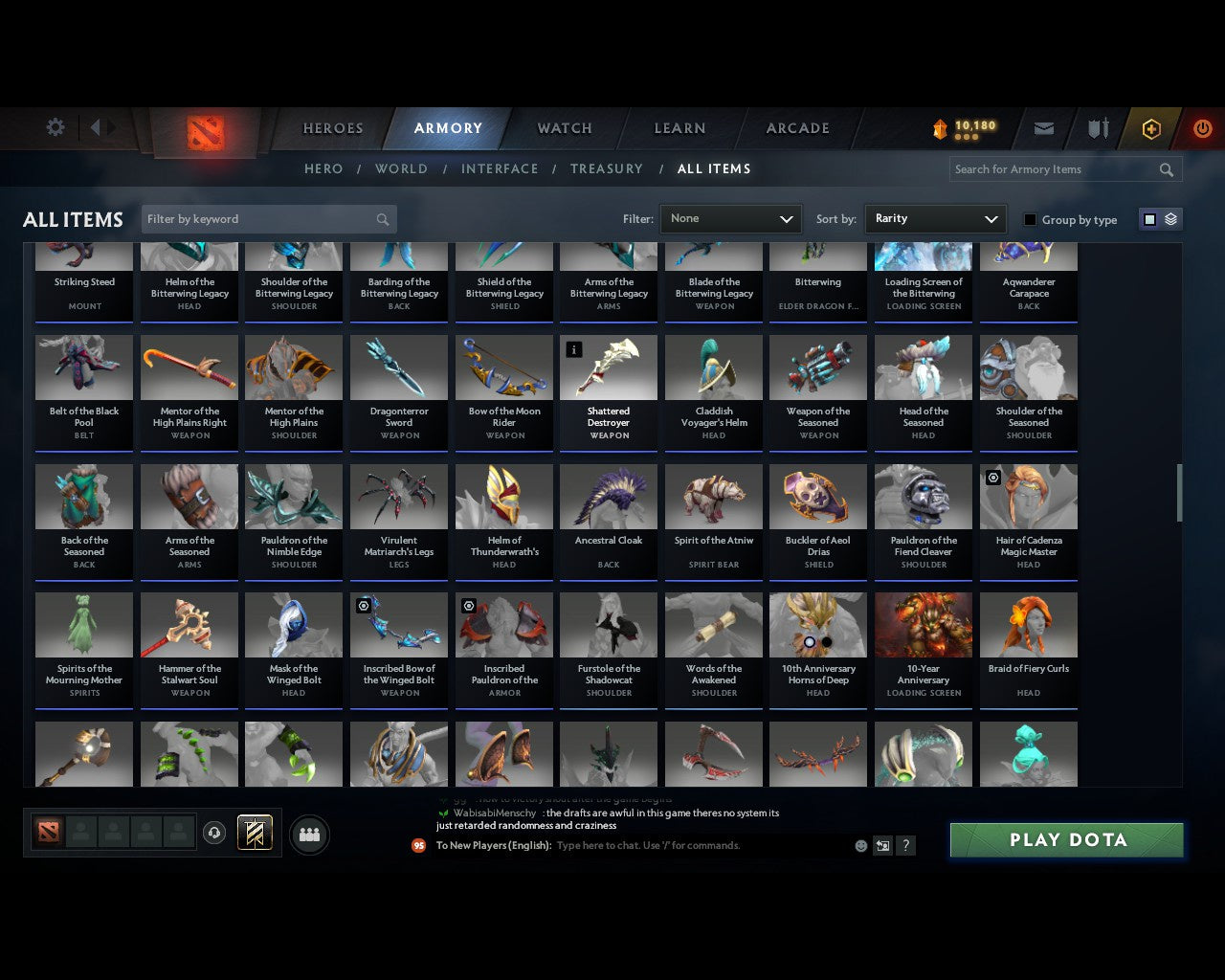 Legend IV | MMR: 3678 - Behavior: 11120 - Communication: 11120