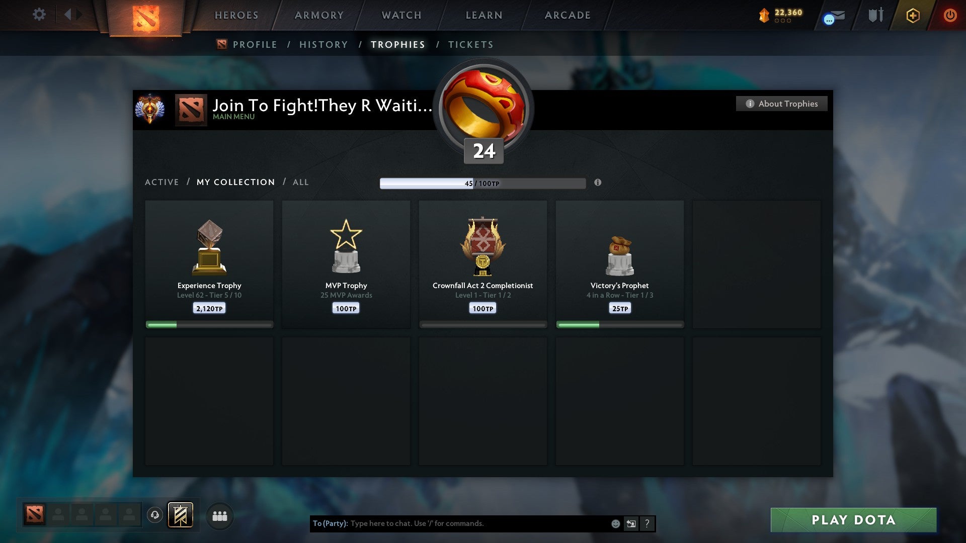 Immortal | MMR: 6403 - Behavior: 10985 - Communication: 10293