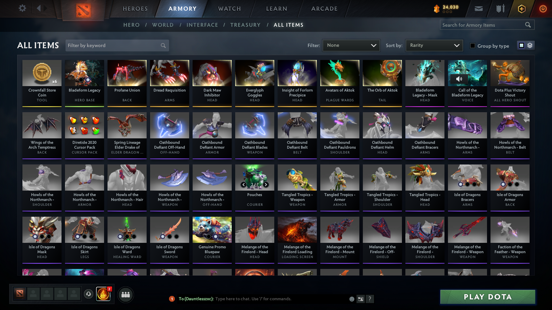 Legend I | MMR: 3108 - Behavior: 10048