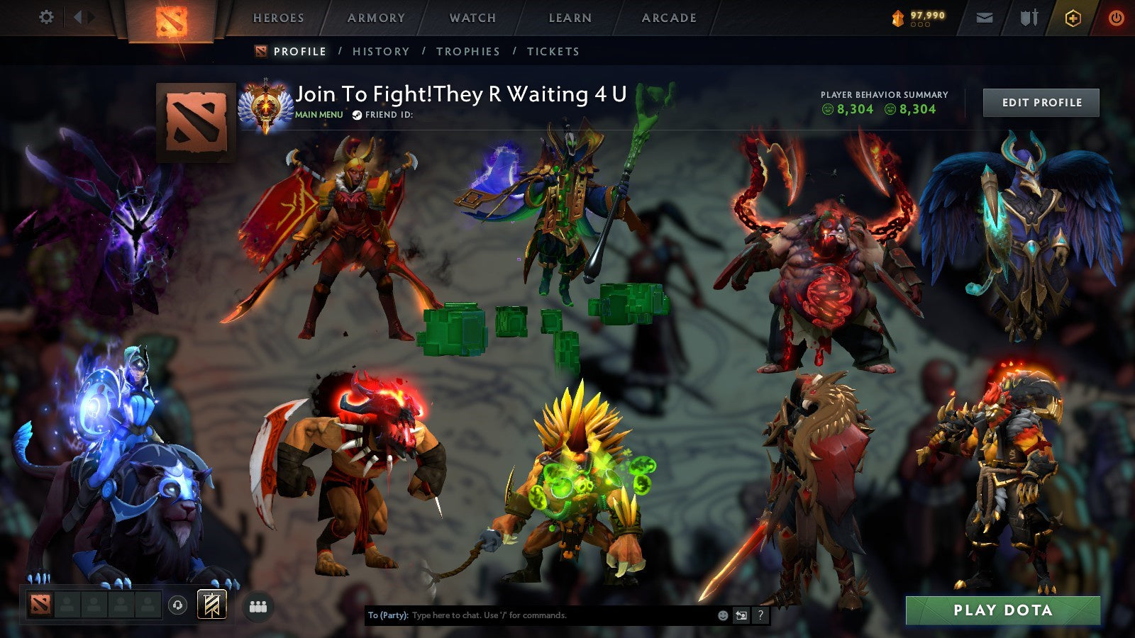 MMR: 6033 - Behavior: 8304