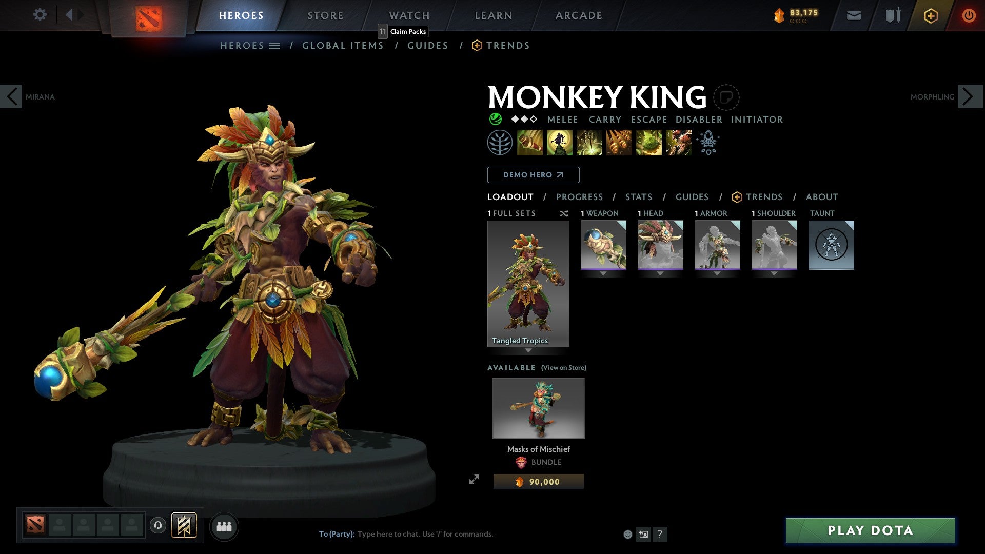 Divine IV | MMR: 5183 - Behavior: 10000