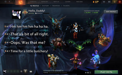 Legend V | MMR: 3626 - Behavior: 8669 - Communication: 8669