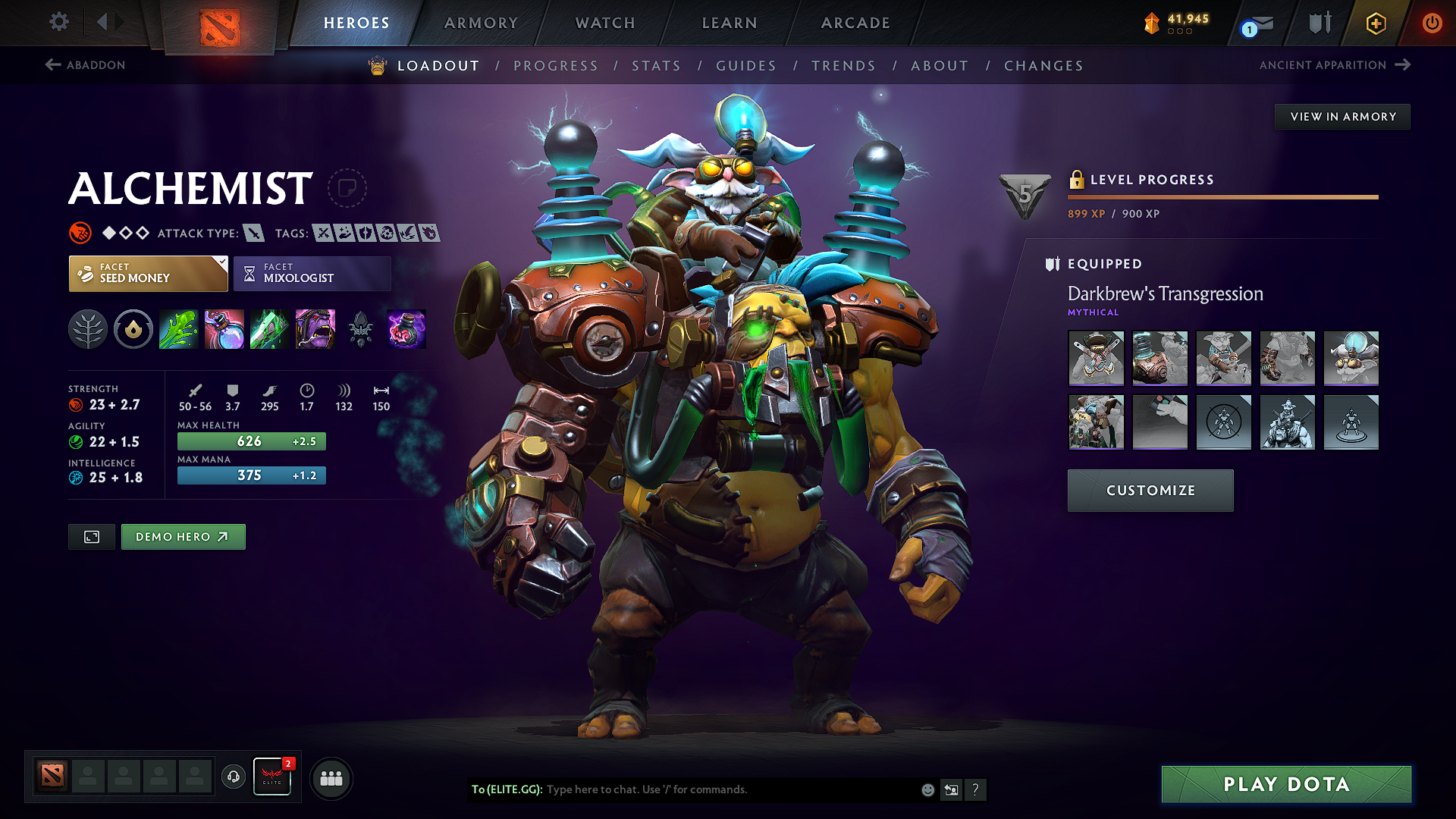 Immortal | MMR: 5510 - Behavior: 11537 - Communication: 11537