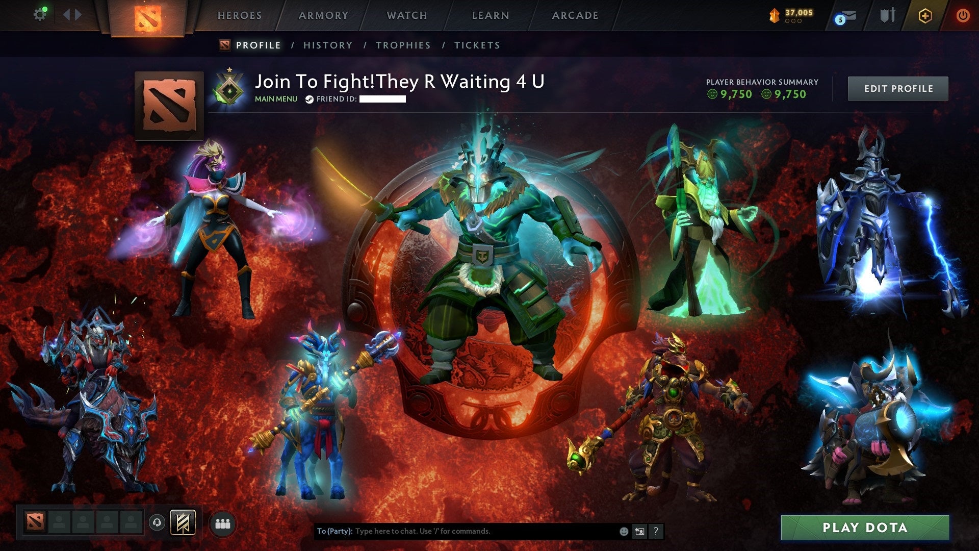 MMR: 1 - Behavior: 9750