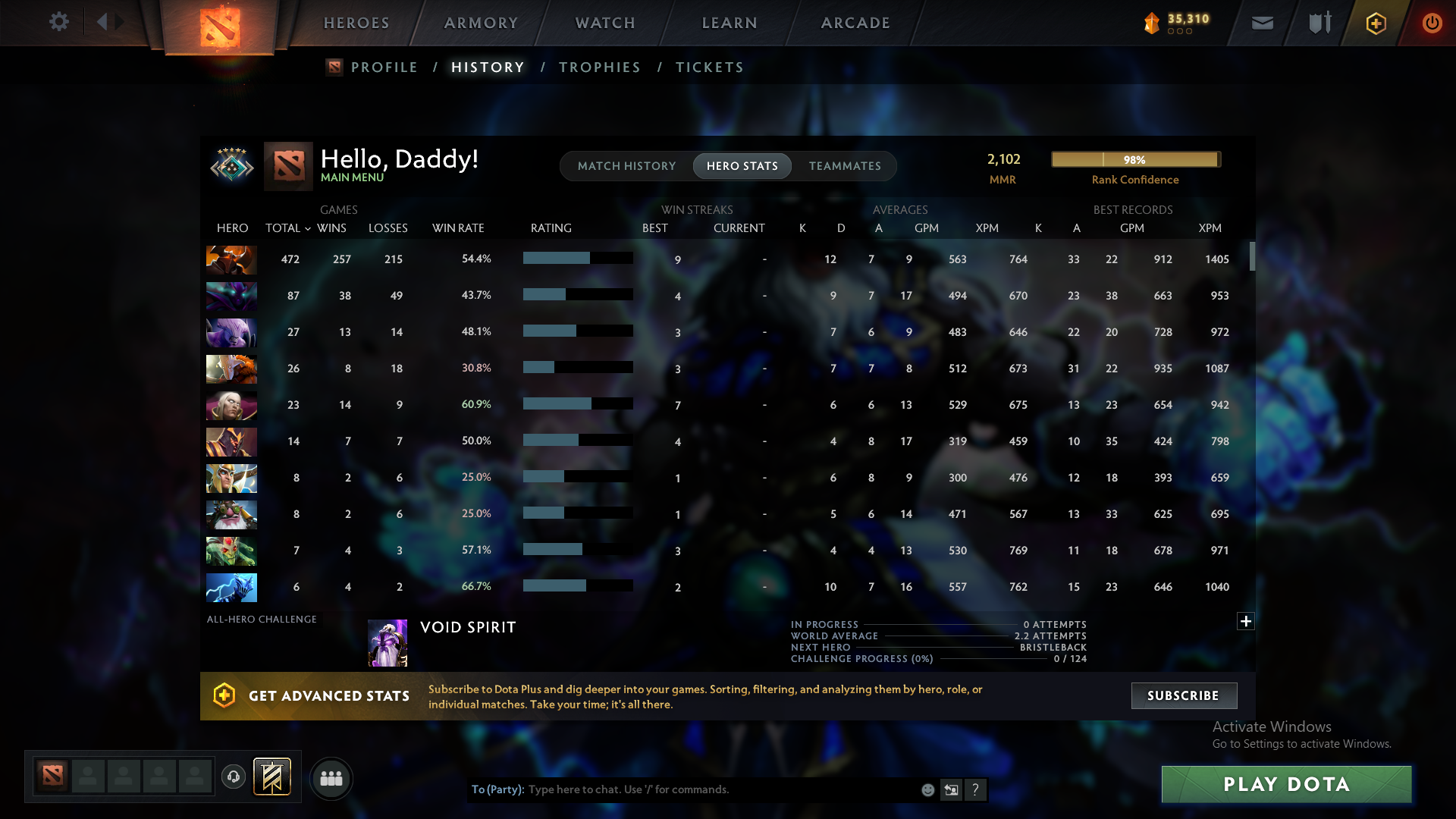 Crusader V | MMR: 2102 - Behavior: 9998 - Communication: 9998