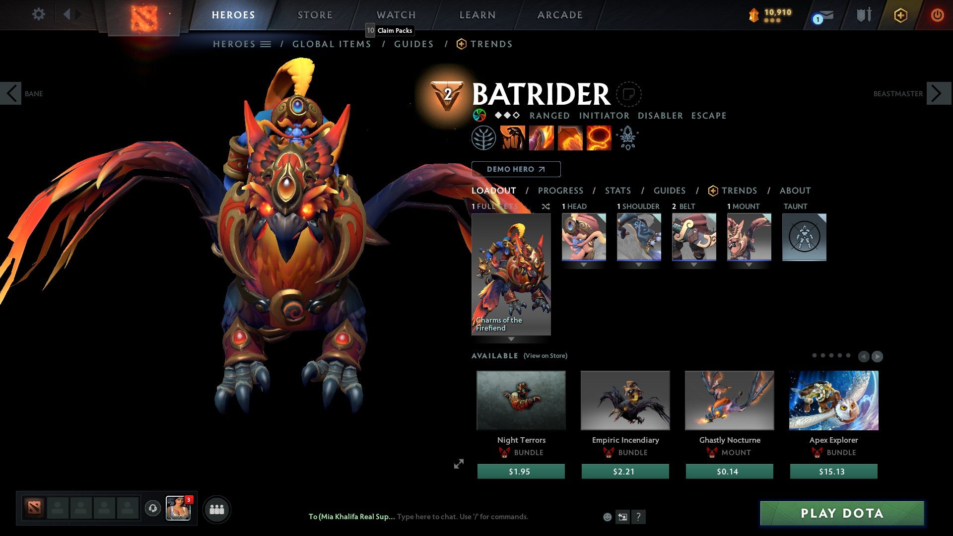 Immortal | MMR: 5774 - Behavior: 10000