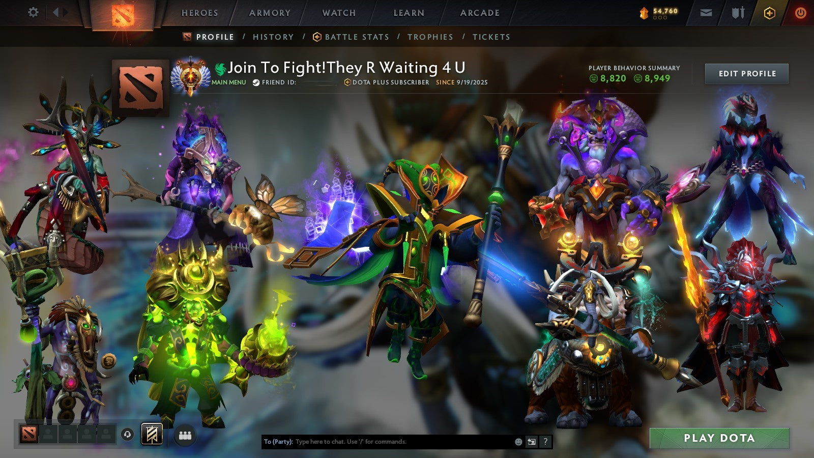 MMR: 5657 - Behavior: 8949