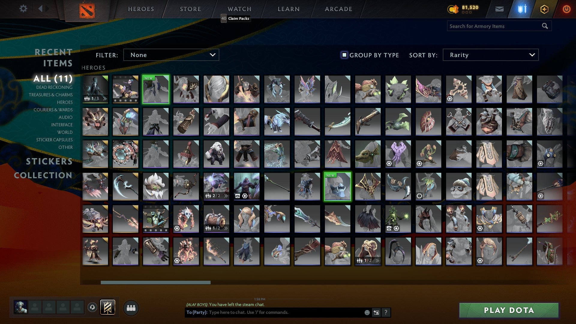 Immortal [ 1848 ] | MMR: 7538 - Behavior: 9950