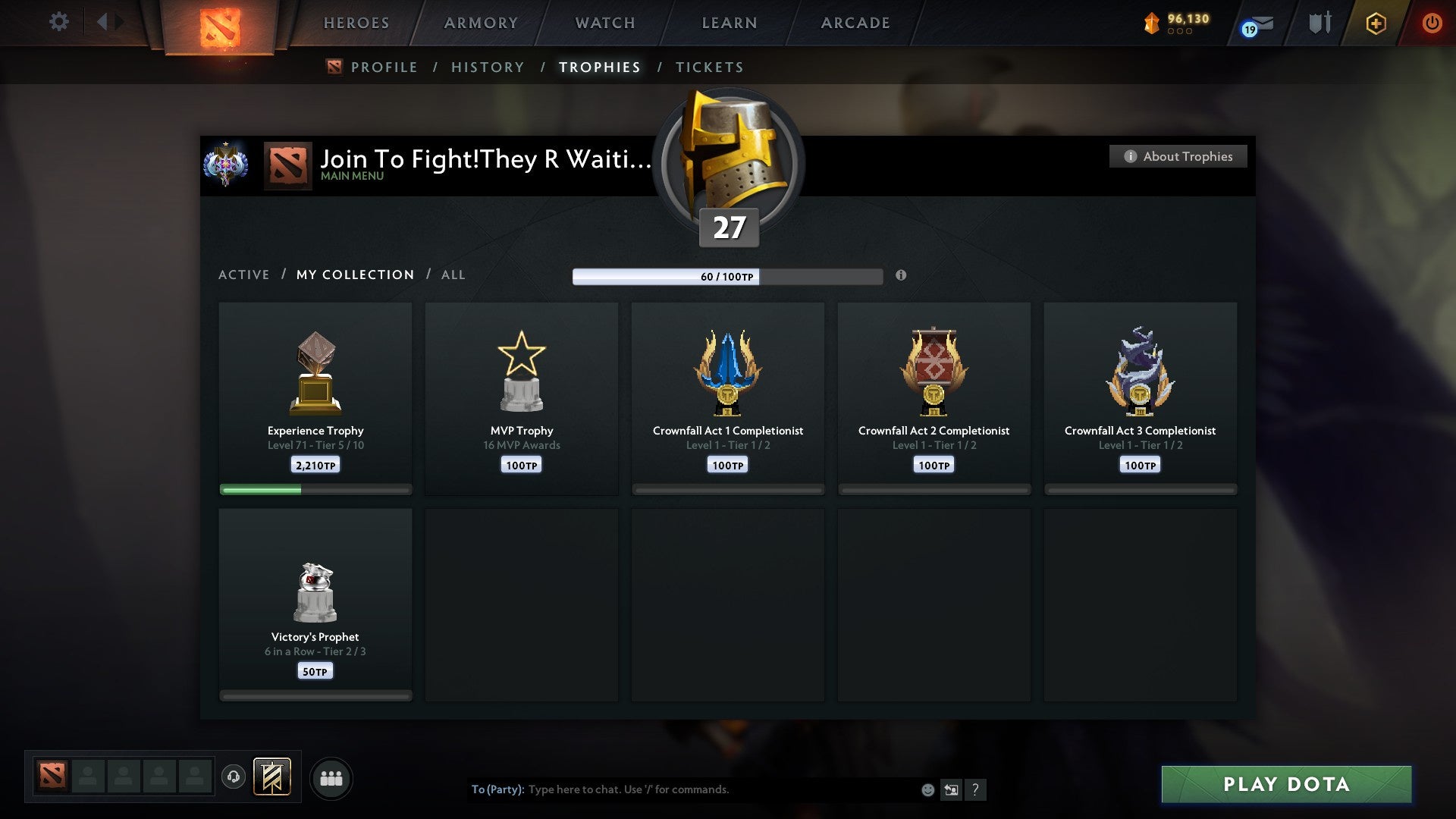 Ancient I | MMR: 3868 - Behavior: 8636 - Communication: 8636