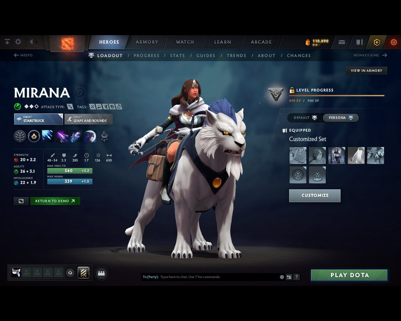 Immortal [1049] | MMR: 8866 - Behavior: 9712