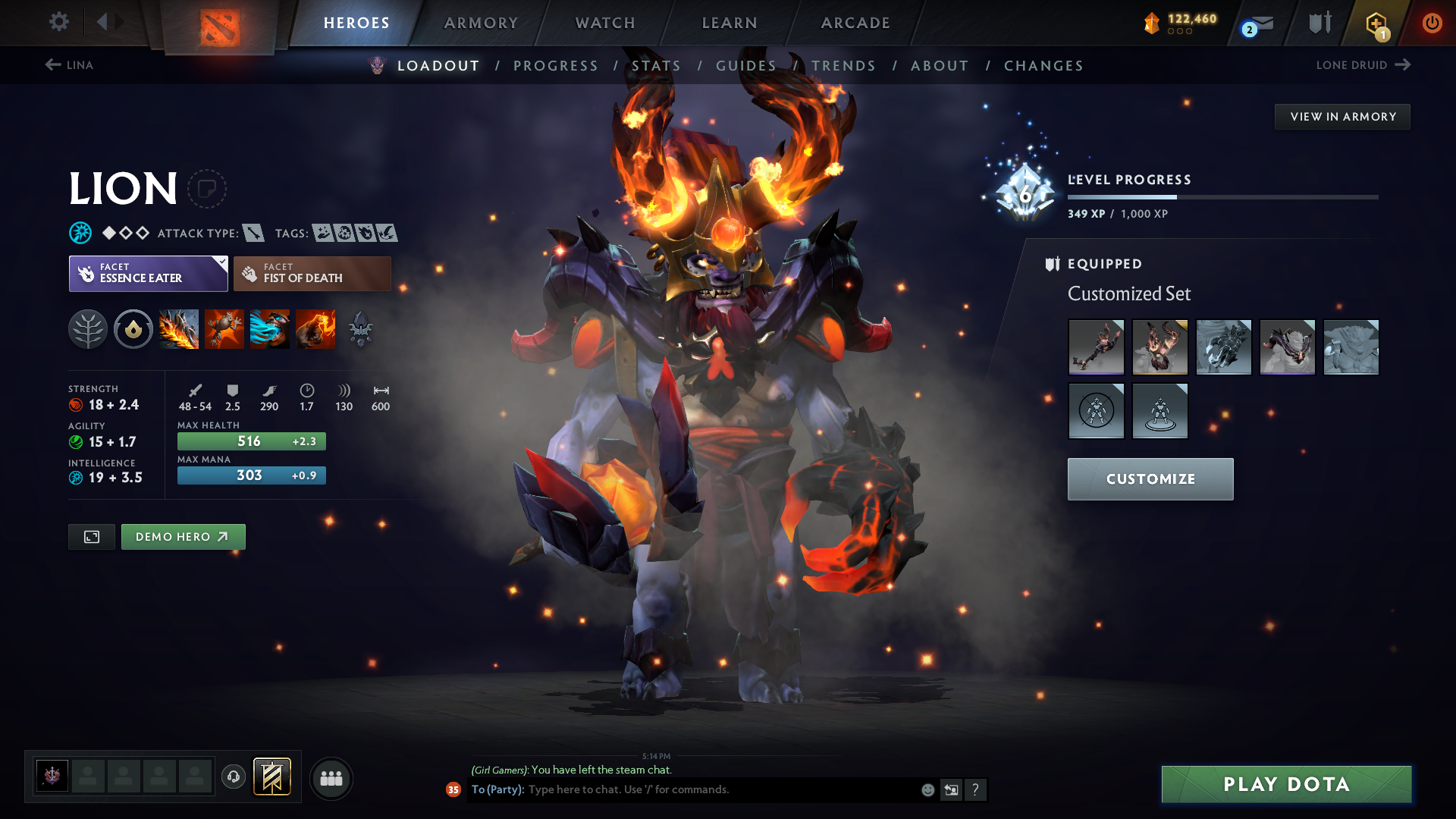 Immortal | MMR: 5633 - Behavior: 12000 - Communication: 12000