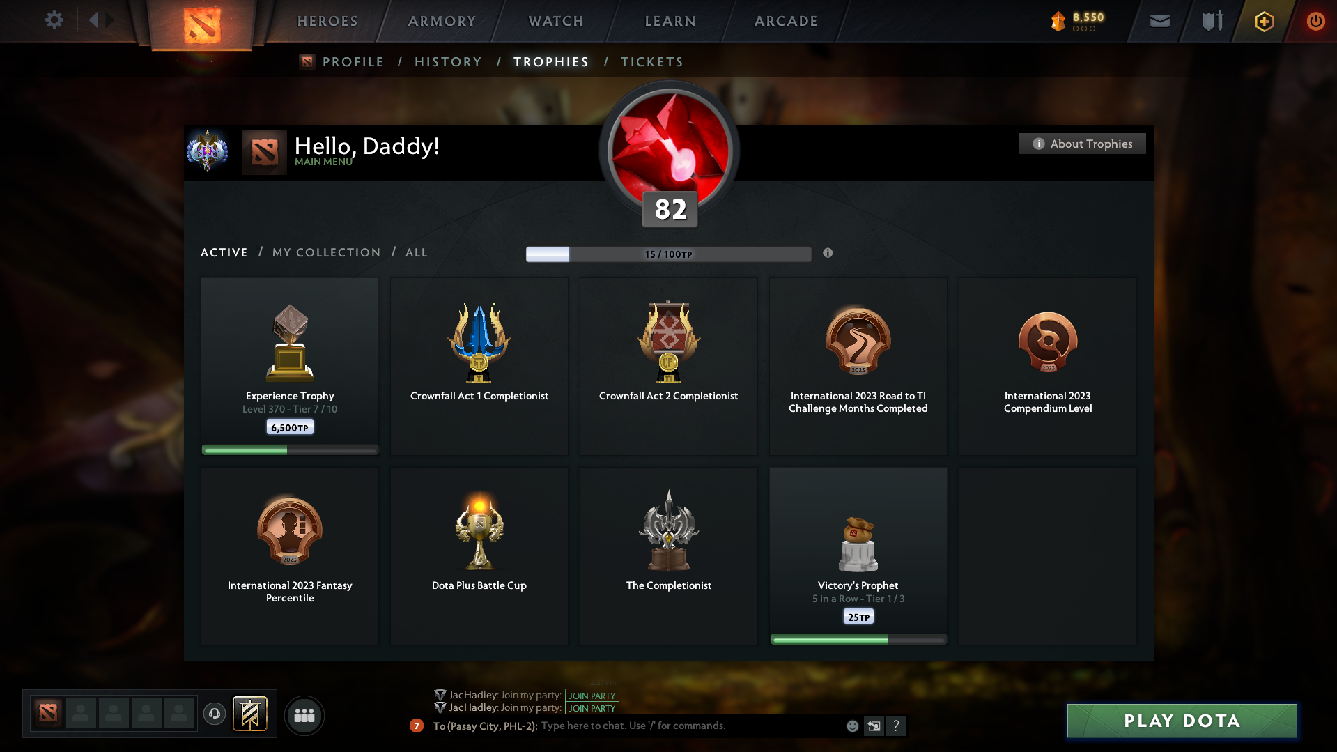 Ancient I | MMR: 3981 - Behavior: 11829 - Communication: 11639