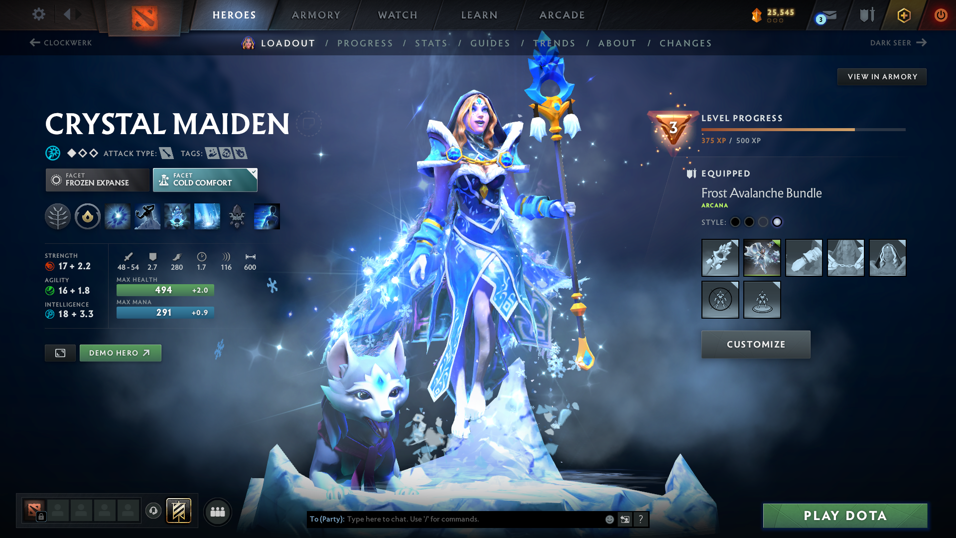 Legend IV | MMR: 3594 - Behavior: 7148 - Communication: 7148