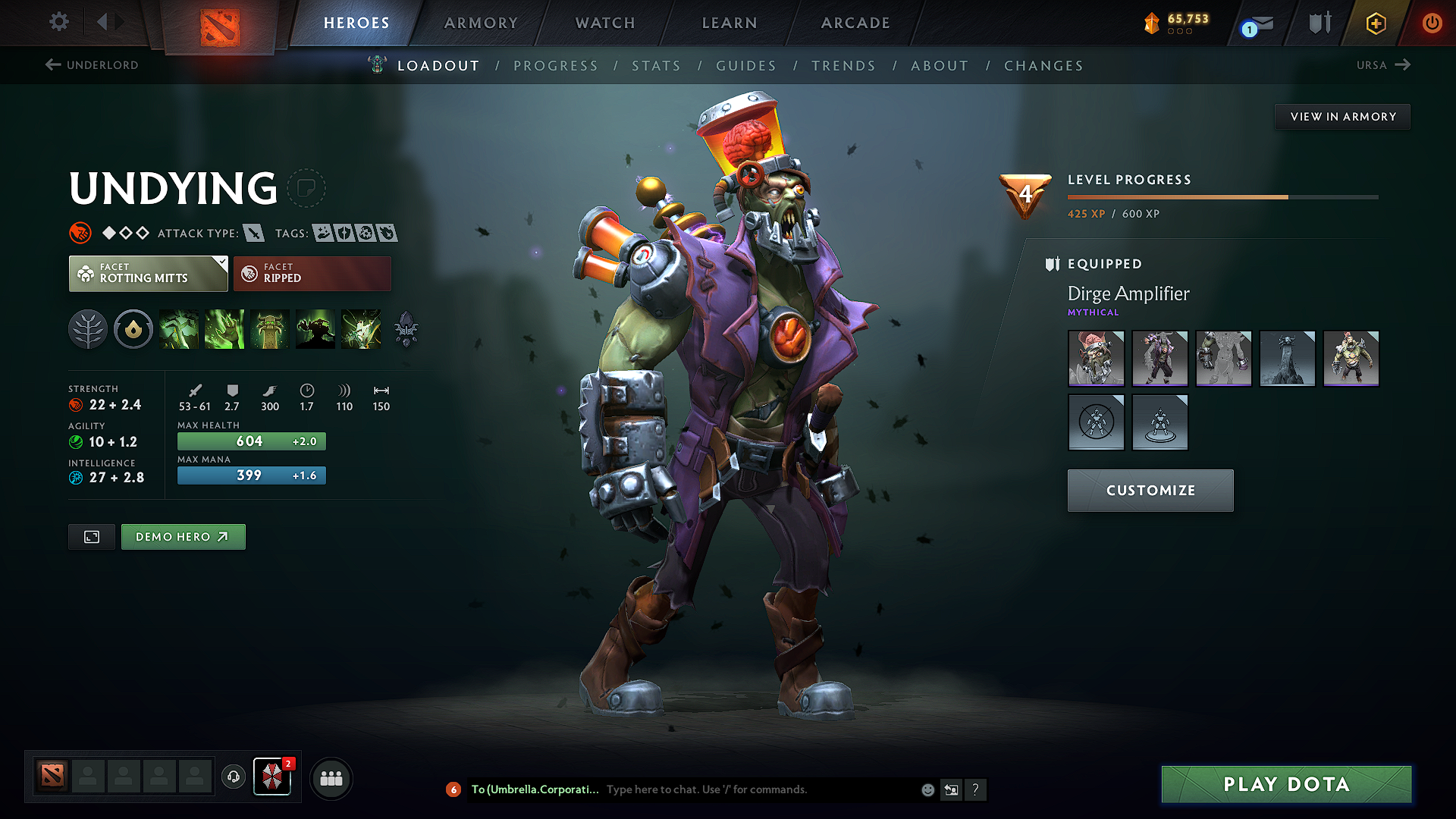 Legend I | MMR: 2937 - Behavior: 11379 - Communication: 10454