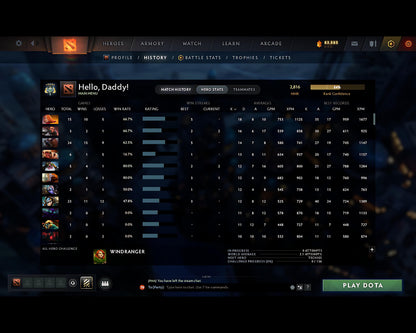 Archon V | MMR: 2816 - Behavior: 8652 - Communication: 8652