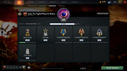 Legend V | MMR: 3704 - Behavior: 10459 - Communication: 10459