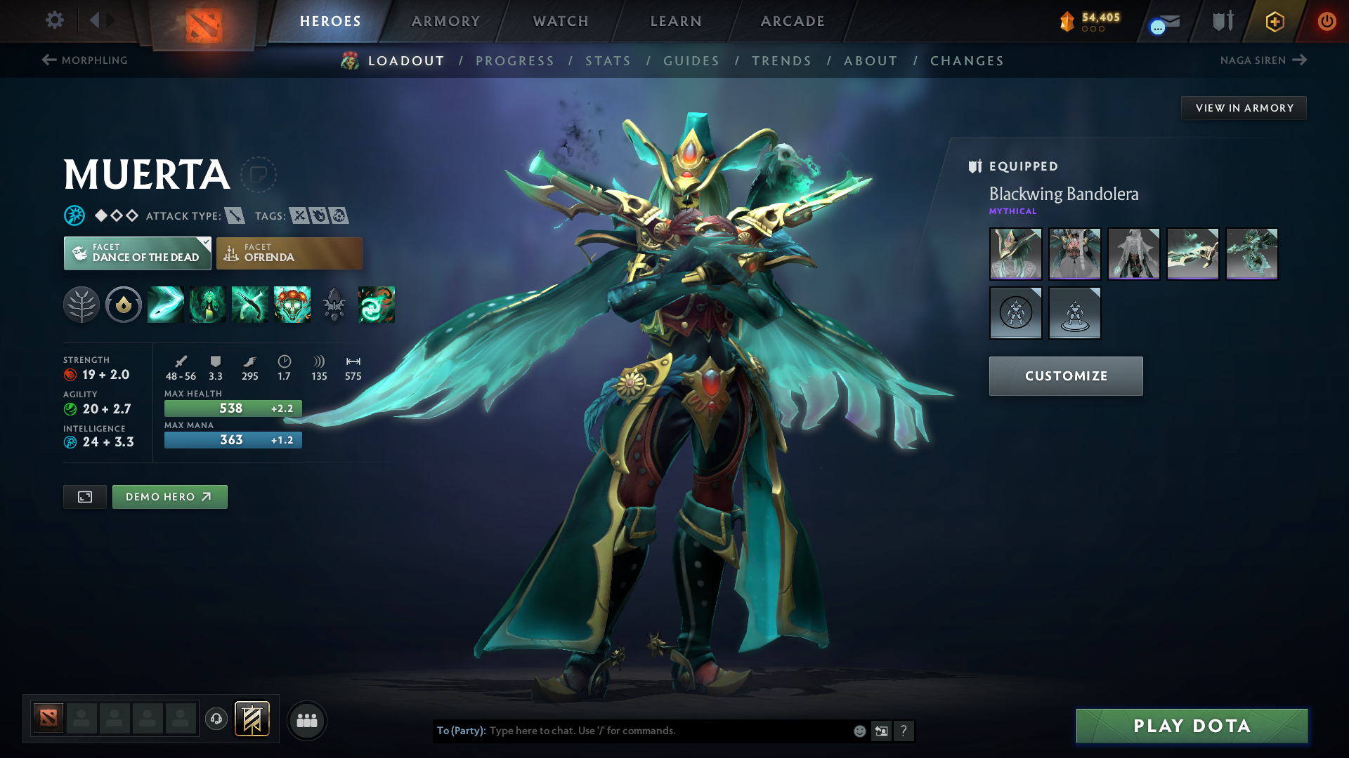 Legend I | MMR: 3043 - Behavior: 11147 - Communication: 11147