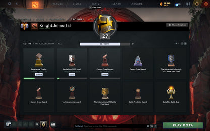 Immortal | MMR: 5942 - Behavior: 9505