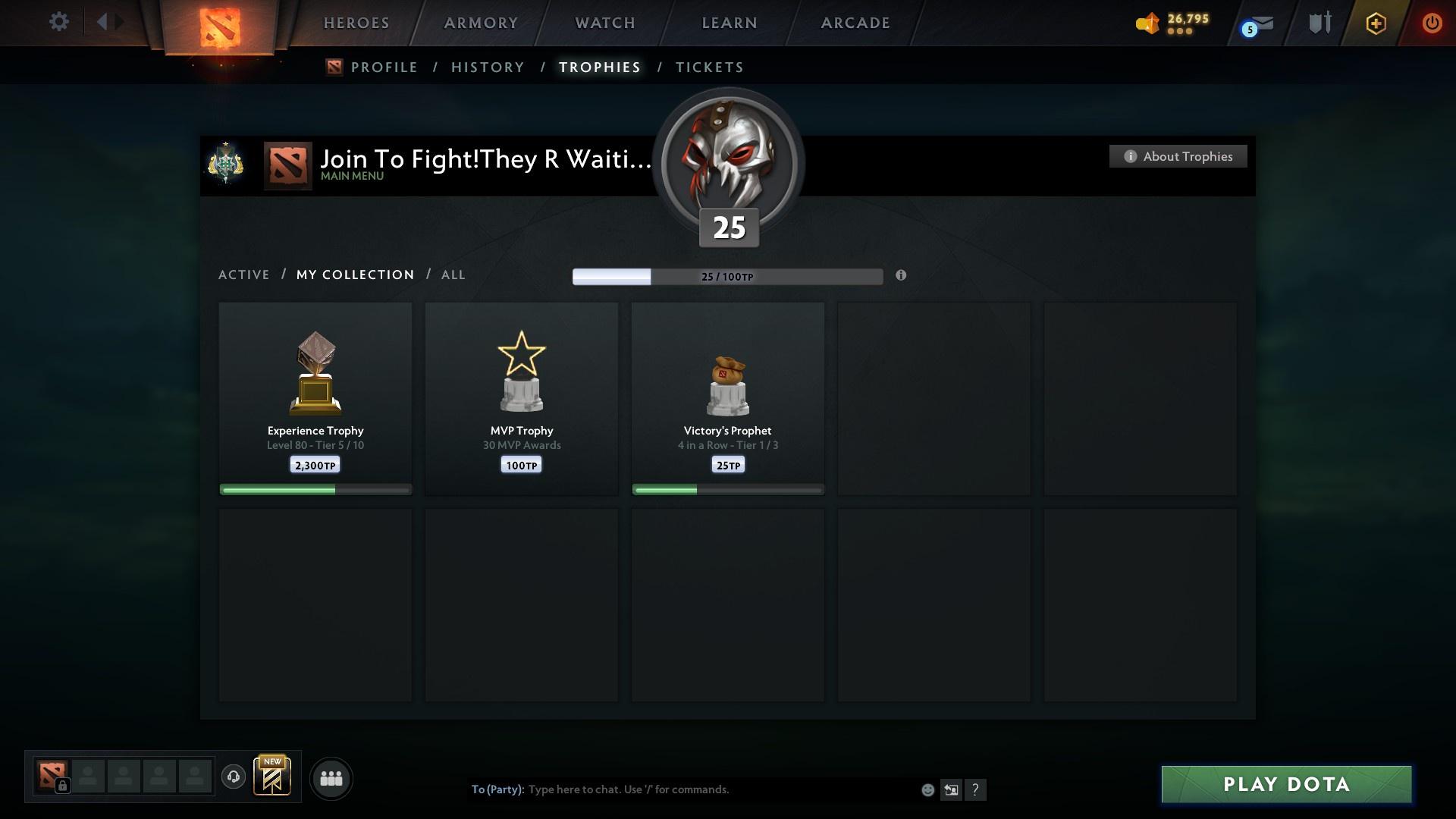 Archon I | MMR: 2323 - Behavior: 7005 - Communication: 7005