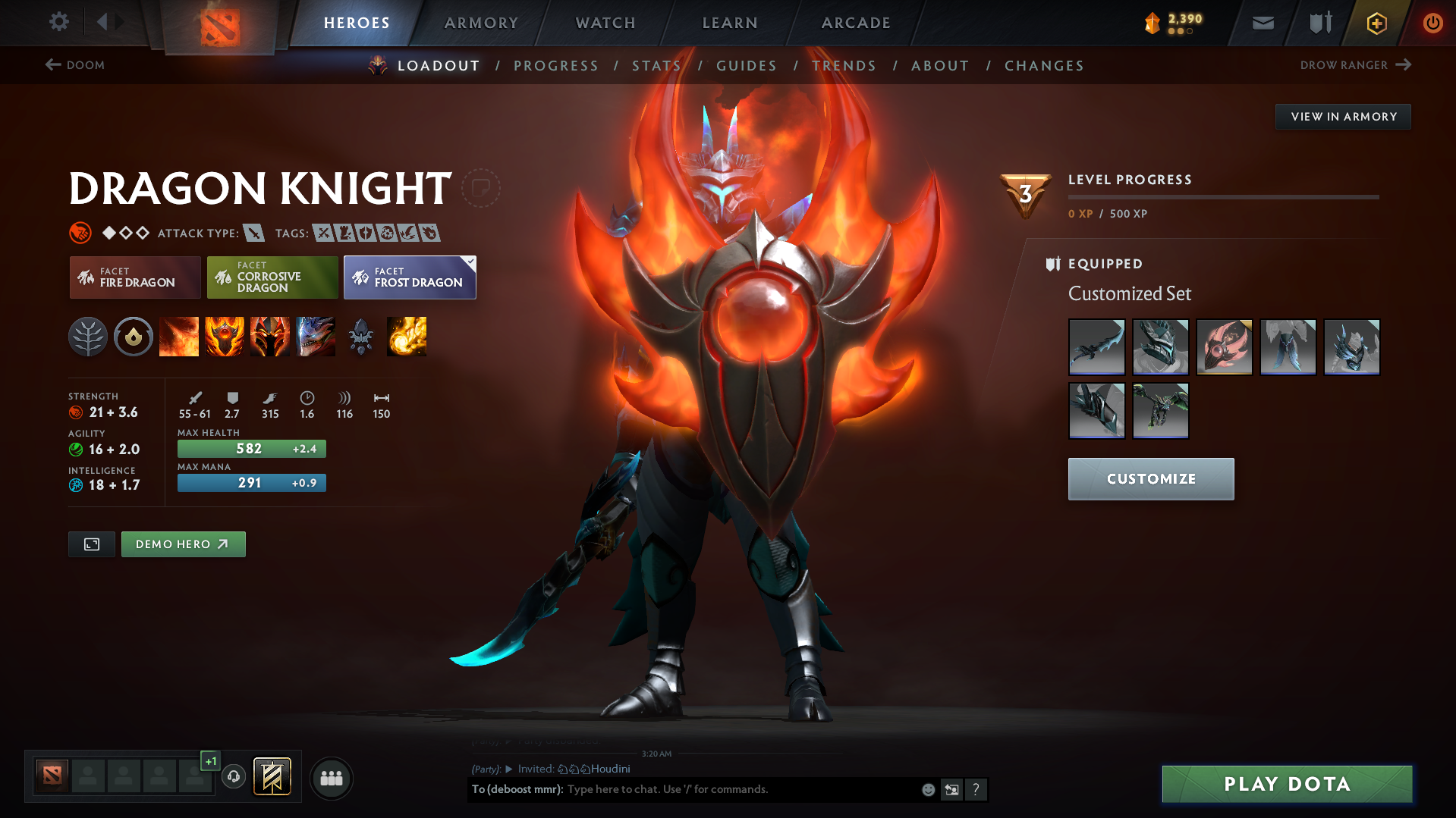 Archon III | MMR: 2696 - Behavior: 8943 - Communication: 8943