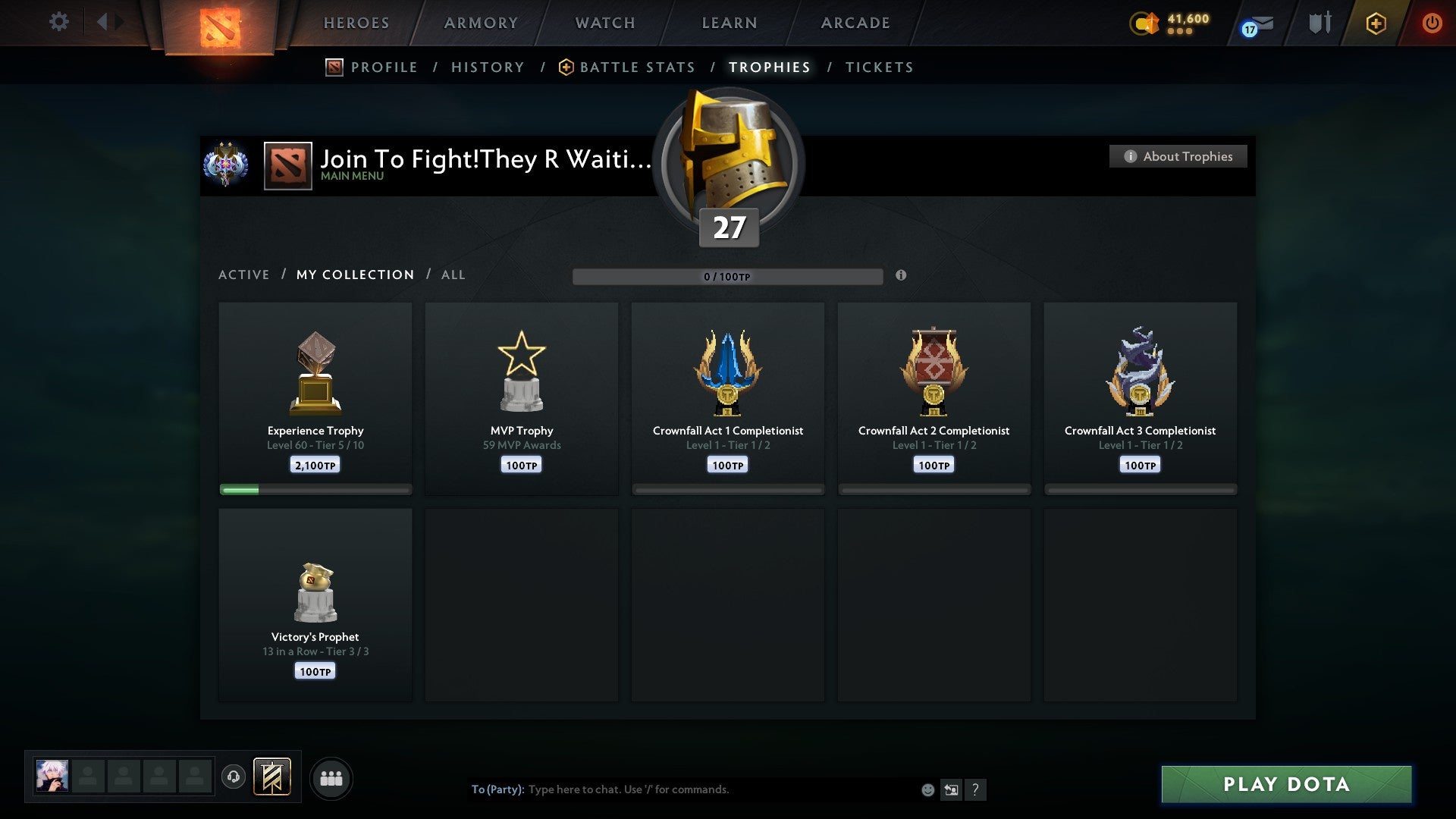 Ancient II | MMR: 4003 - Behavior: 8196 - Communication: 8196