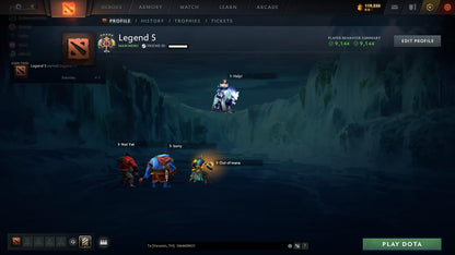 Legend V | MMR: 3793 - Behavior: 9144 - Communication: 9144