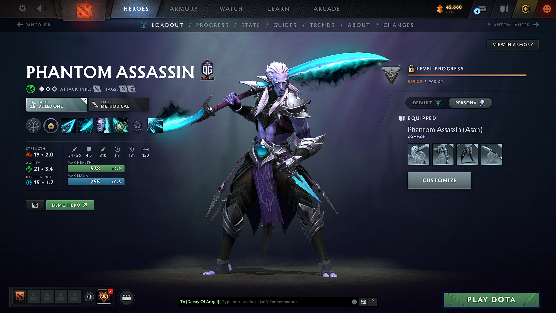 Legend I | MMR: 3194 - Behavior: 8772 - Communication: 8772