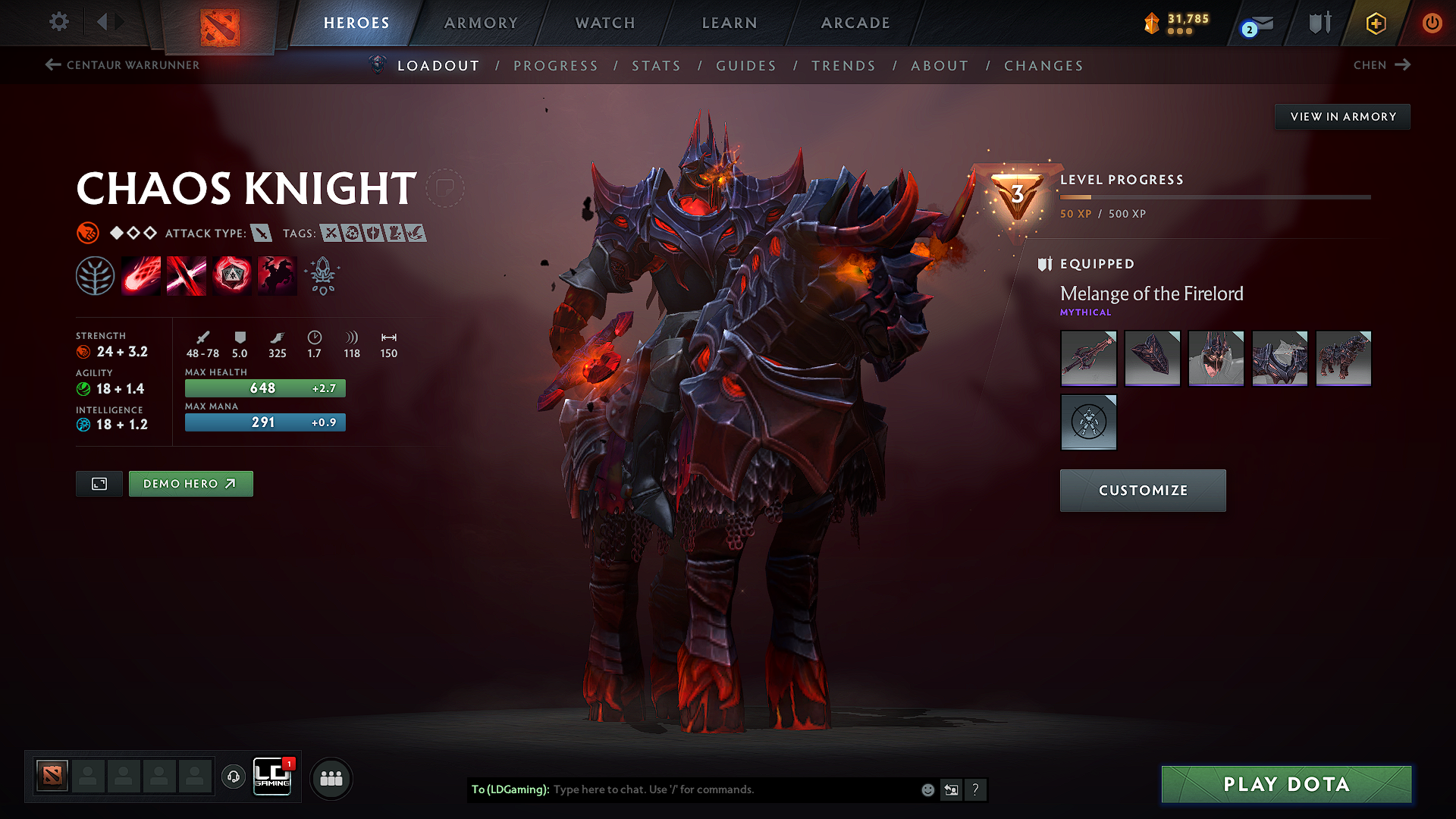 Legend II | MMR: 3235 - Behavior: 10609 - Communication: 10609