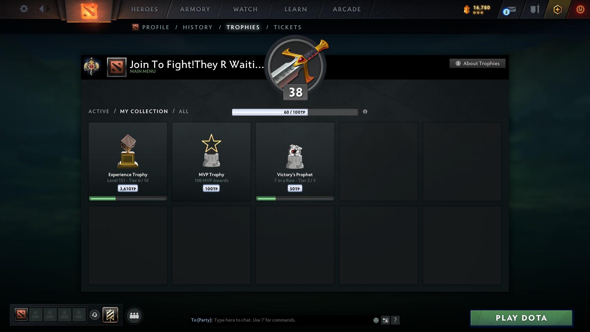 Legend I | MMR: 3177 - Behavior: 9546 - Communication: 9546