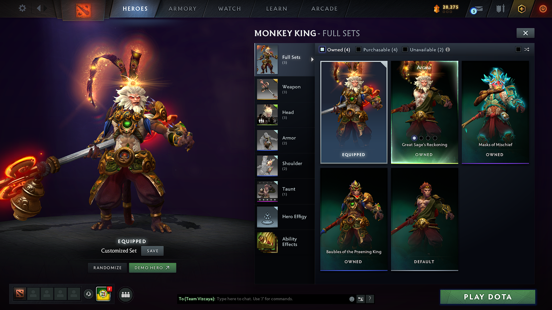 Legend IV | MMR: 3531 - Behavior: 11533 - Communication: 11533