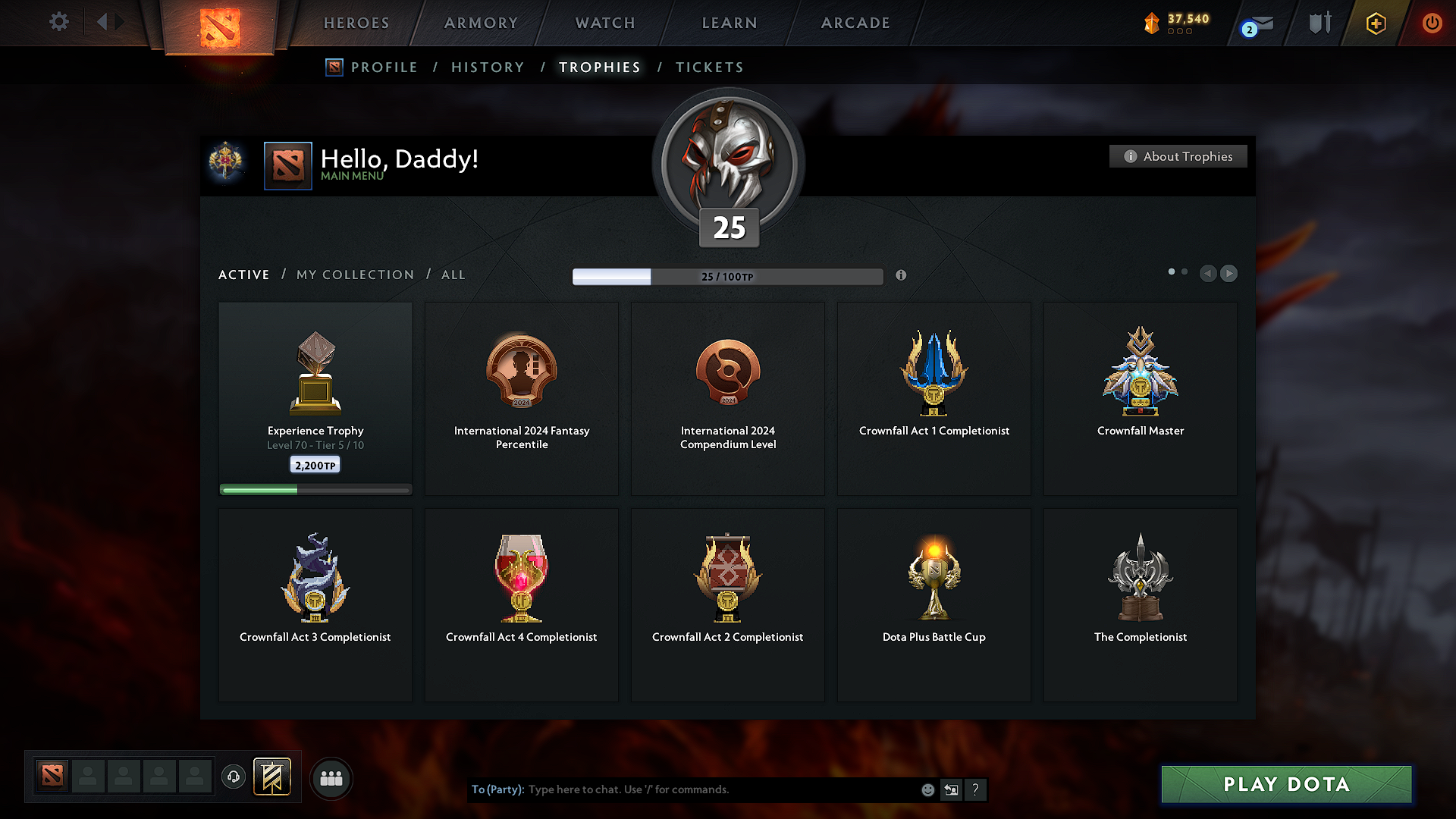 Legend I | MMR: 3092 - Behavior: 9871 - Communication: 9871