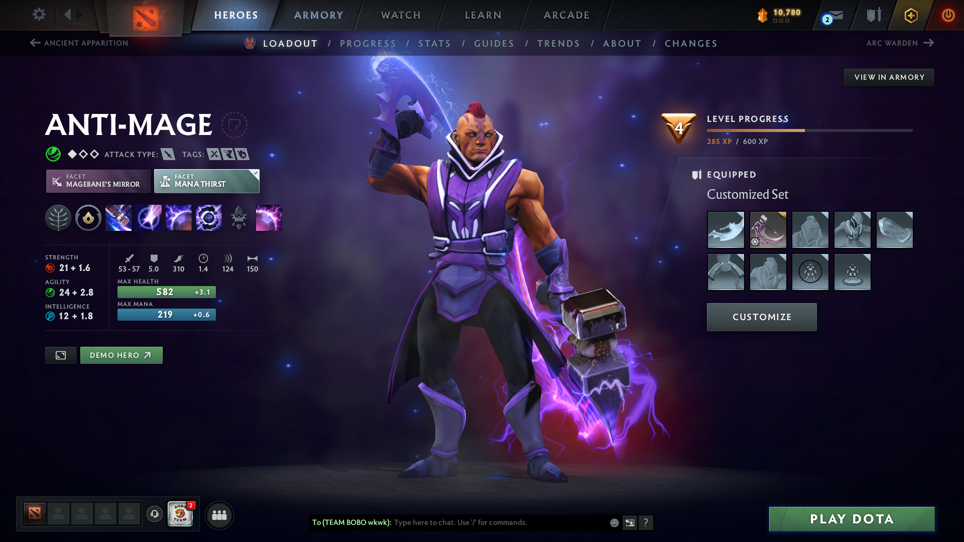 Archon IV | MMR: 2846 - Behavior: 10475 - Communication: 10475