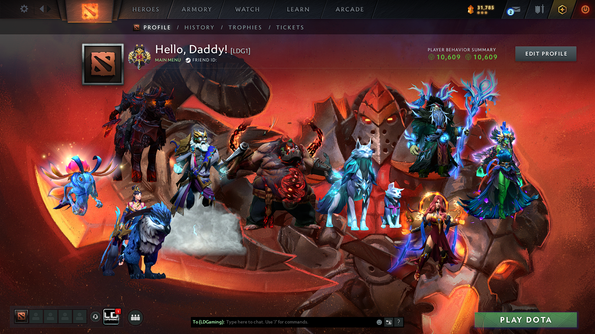 Legend II | MMR: 3235 - Behavior: 10609 - Communication: 10609