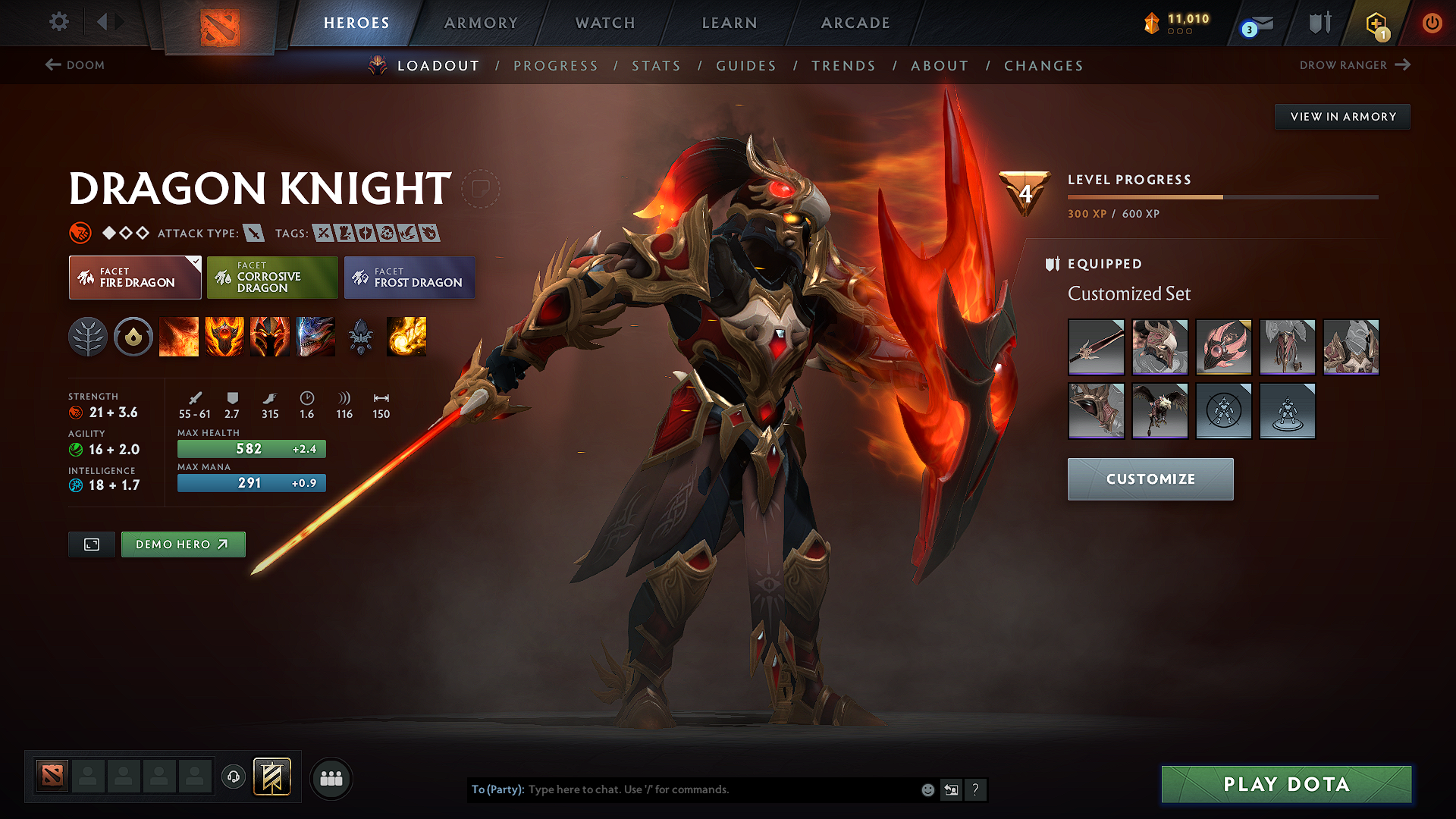 Guardian I | MMR: 821 - Behavior: 10559 - Communication: 10559