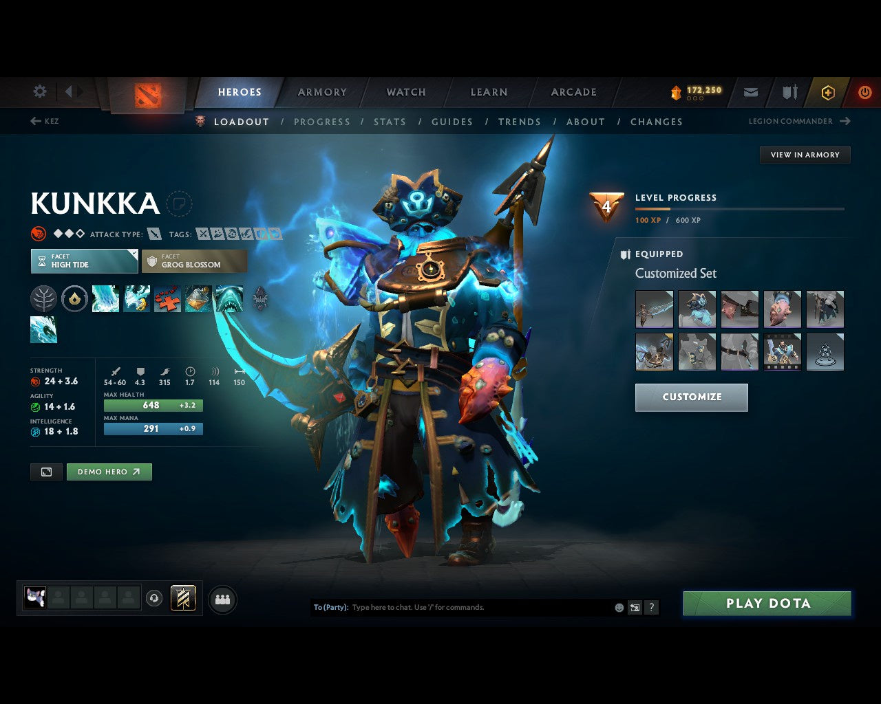 Immortal [417] | MMR: 10500 - Behavior: 11387