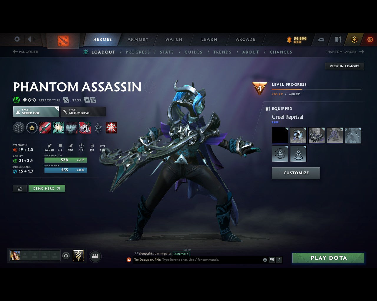 Legend II | MMR: 3225 - Behavior: 12000 - Communication: 12000