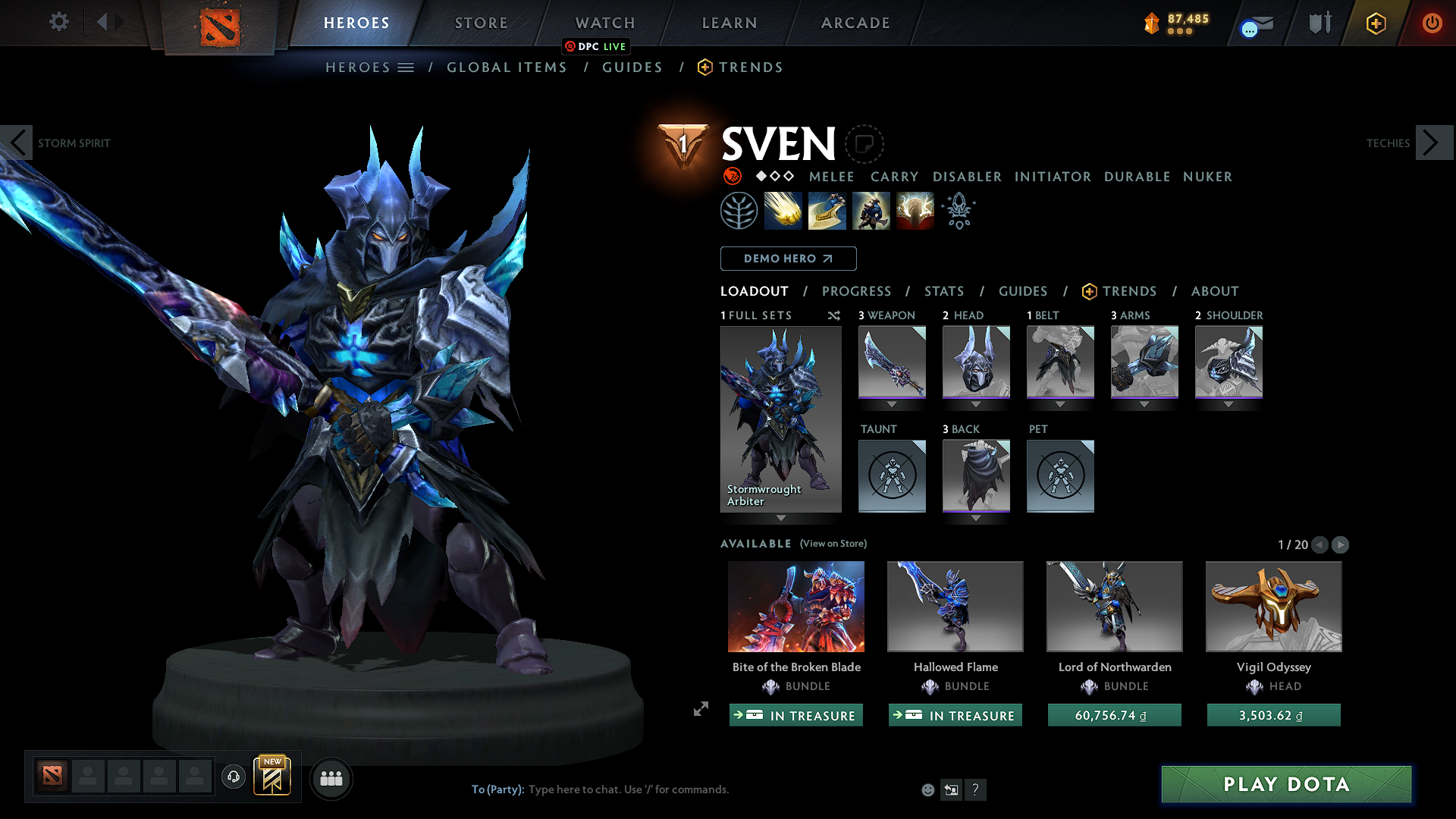 Not Calibrated | MMR: TBD - Behavior: 7935