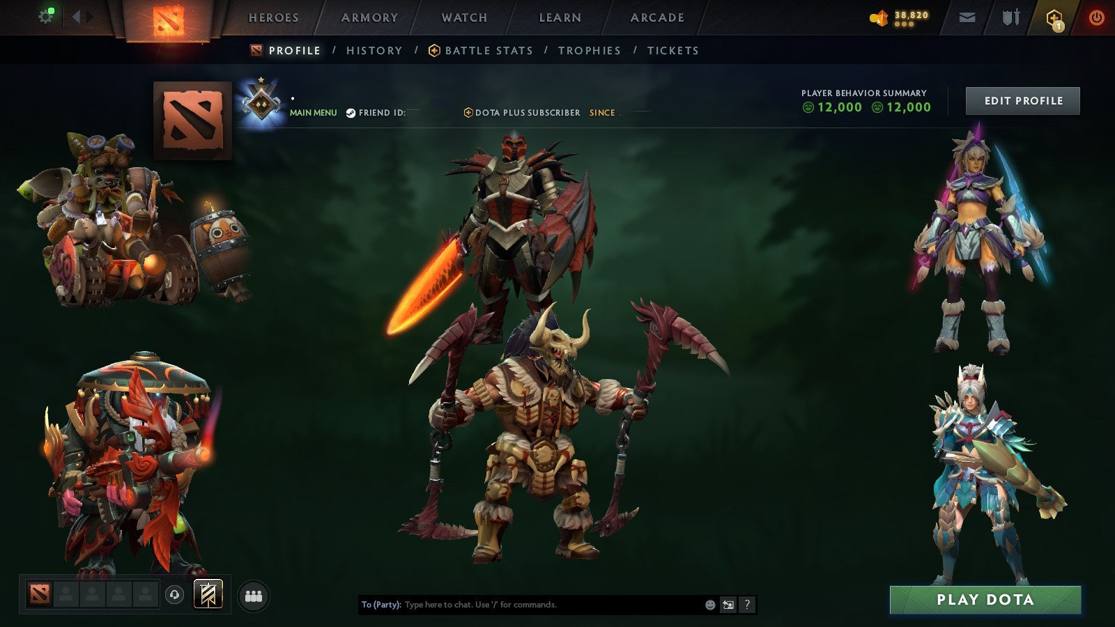 MMR: 736 - Behavior: 12000